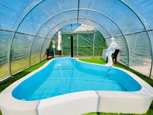 Maison plein pied avec piscine