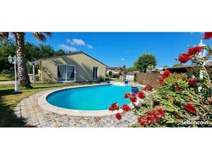 Maison 100m2 avec jardin et piscine