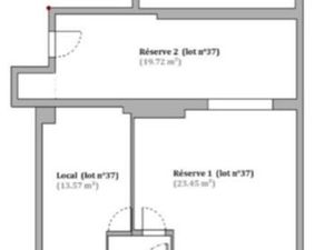 À louer local de 80m2 de plain-pied