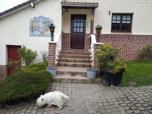 Maison picarde 6 pièces  100m2  2 garages