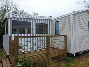 Mobil home + terrasse