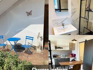 Studio meuble 21 m2 terasse parking