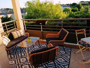 T2 meuble avec terrasse