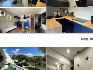 Magnifique F2 vue étang du ponant