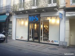 MURS COMMERCIAUX EMPLACEMENT 1 Tarbes centre Rue Maréchal Foch