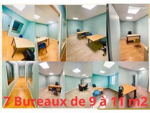 Bureau 10m2 charges comprises