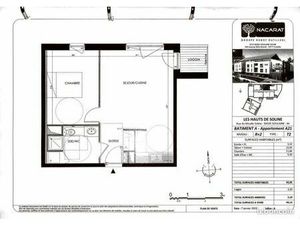 Appartement T2 42m2 Basse Goulaine