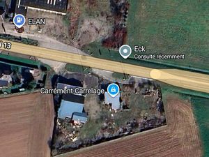 À louer - Local commercial / bureaux 150 m² Terrain 3 500 m² - Accès direct RN D613 - Nass