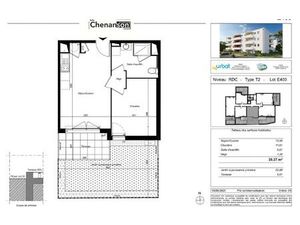 Location appartement  m² T-2 à Perpignan  552 €