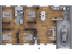 Maison 5 pièces 97 m²