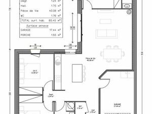 Maison 5 pièces 85 m²