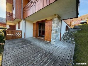 Vends appartement rez de jardin - 37m² - Méribel