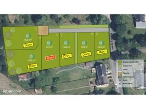 Terrain 401 m² Pontivy