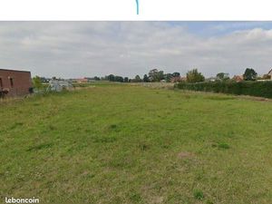 Terrain 1250 m² Houtkerque