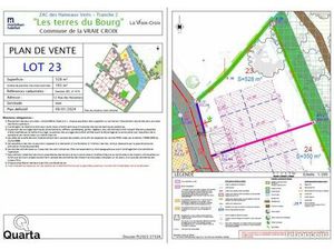 Terrain 528 m² La Vraie Croix