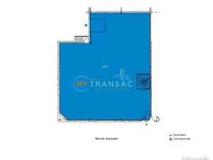 Local bureaux 518 m²