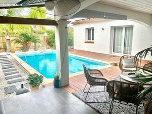 Maison plein pied en L