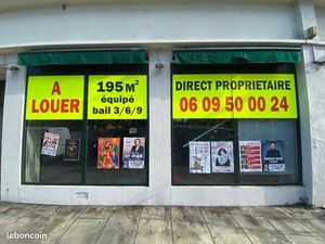 Local commercial 195 m2 Antibes centre