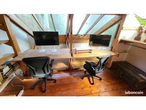 Poste de travail en coworking – Saint-Mandé / Porte Dorée – 190 à 290