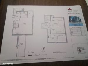 Appartement type F4 à louer