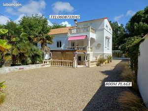 800m plage villa familiale