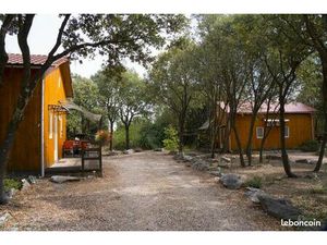 CHALET à 5mn d'ALES/HOPITAL/LYCEE/IMT/libre jusqu'en JUIN/parking/campagne