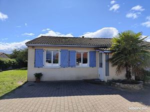 Maison familiale plain-pied 132m² avec grand jardin et piscine