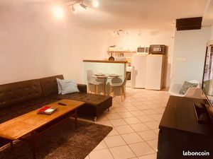 ◊ à louer – t2 meublé avec terrasse & vue rhône – creys-mépieu (38510)