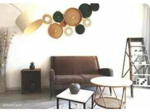 Appartement 56m2  2ch  jardin  parking