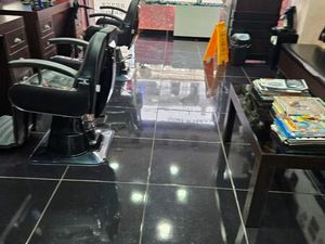 Fond salon de coiffur