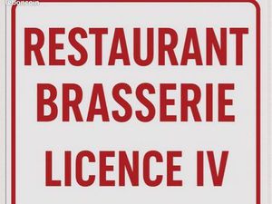 Restaurant brasserie  licence4