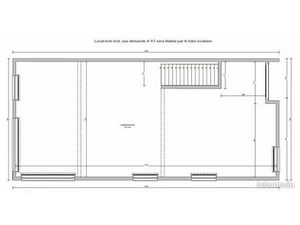 Bureaux 120 m² GOUSSAINVILLE