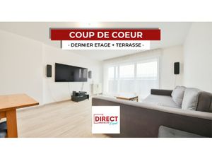 APPT 3P DERNIER ETAGE + TERRASSE + PARKING