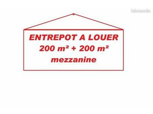 Entrepot a louer briscous