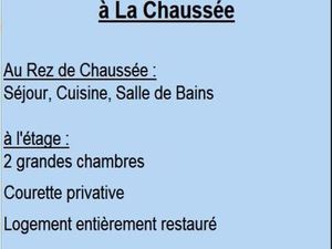 Location maison a La Chaussée commune de Butteaux