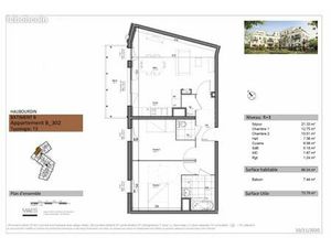 Appartement 4 pièces 66 m²