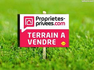 Terrain constructible viabilisé à vendre