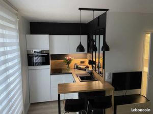 Studio meublé + parking + cave  chauffage et eau inclus  450m RER B Robinson