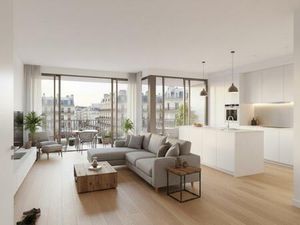 APPARTEMENT 4 PIÈCES LUMINEUX avec GRANDE TERRASSE et PARKING à SAINT-OUEN – CENTRE-VILLE