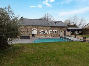 Maison en pierre - 3 chambres - 116 M² - Piscine