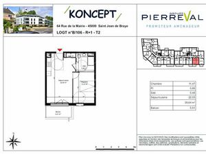 Appartement 2 pièces 40 m² à louer saint-jean-de-braye 45800 ? | ERA Immobilier