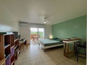 Studio meublé vue mer - place de parking - résidence sécurisée