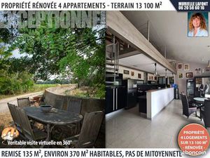 Propriété 370 m² Coursan