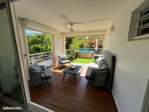 Loue T3 Duplex - Meublé - Terrasse - Bac à punch - citerne