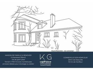 Vente maison 10 pièces 233 m² Honfleur (14600)