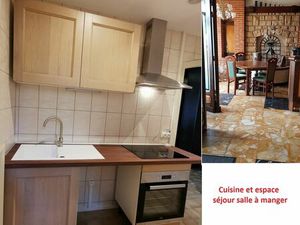 Loft-appartement 83 m2 grand séjour avec bar granit - 1 chambre