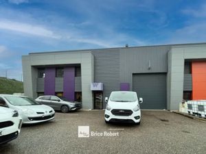 A louer - Local d'activités équipé avec porte sectionnelle  pont roulant 3T et bureaux cli