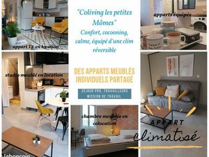 Appartements meublés individuels ou partagés