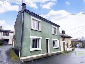 ? Maison avec grange et terrain – Roussines  Charente