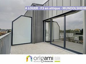 MUNDOLSHEIM - Atypique F3 en attique